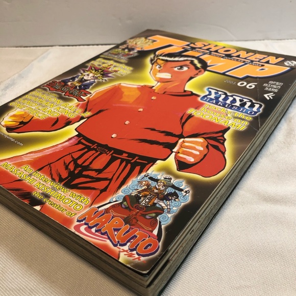 Vintage June  2003 Issue of Shonen Jump Manga Magazine Naruto Dragonballz - Picture 5 of 8